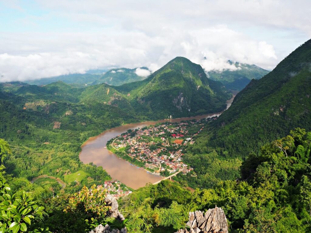 Nong Khiaw Viewpoint- Nong Khiaw