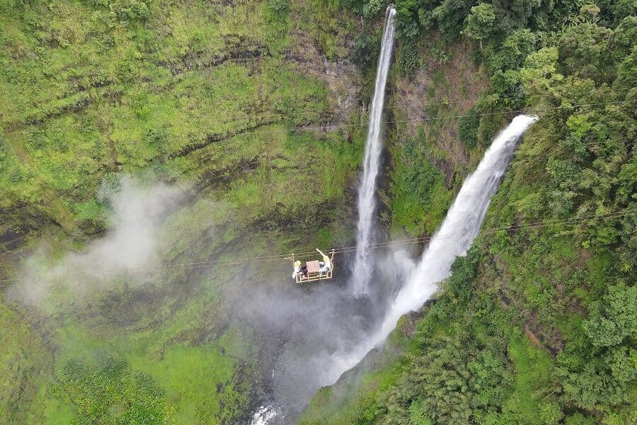 Tad Fane Twin Waterfalls- Champasak Province