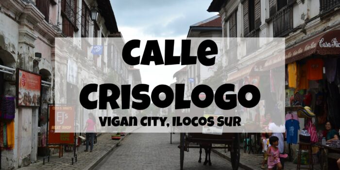 Vigan City- Ilocos Sur